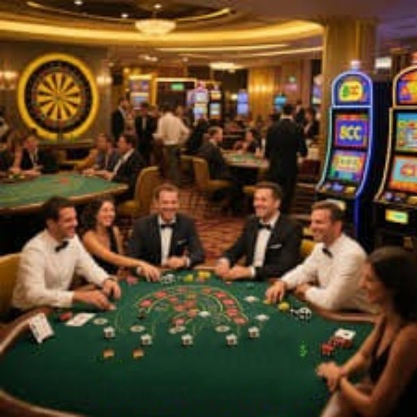 Table-style entertainment layout on 70 bdt with clear mobile interface